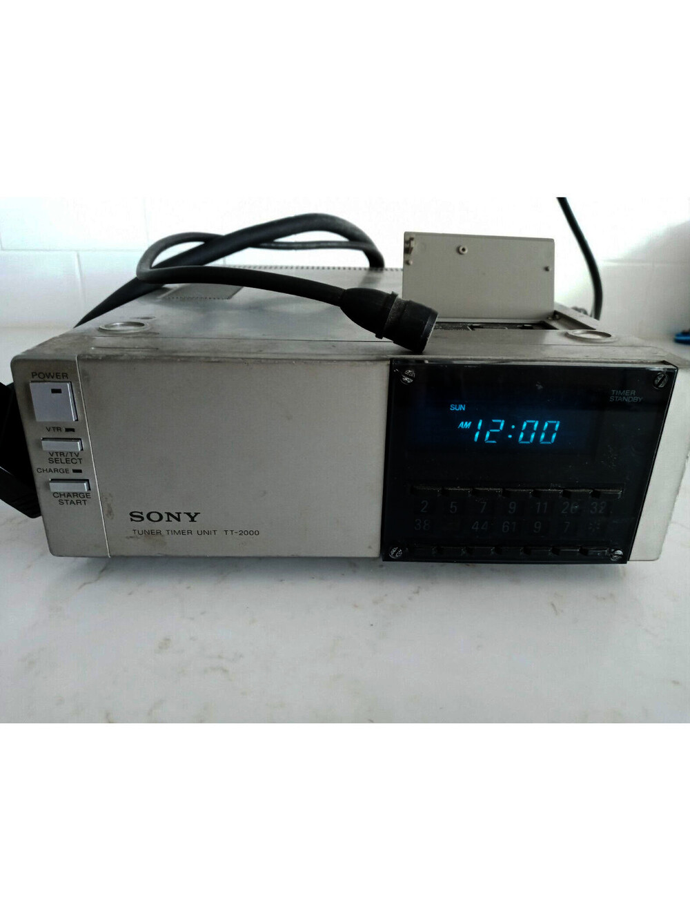Sony TT-2000 Portable Betamax Tuner Timer